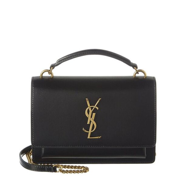 Saint Laurent Sunset Leather Shoulder Bag - Picture 1 of 4